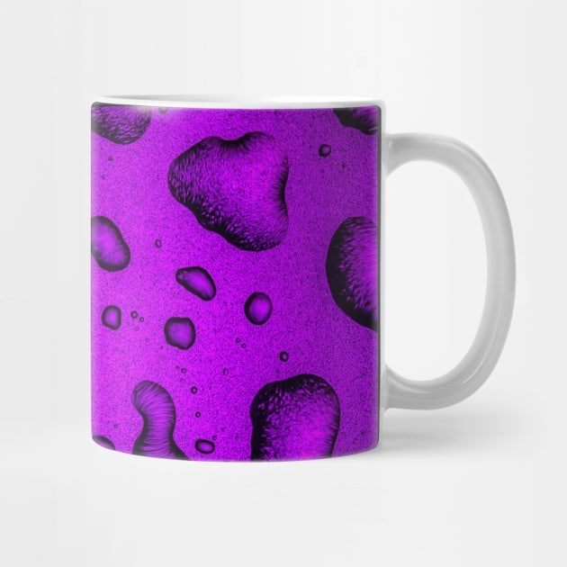 Cool Grainy Purple water drops by PLdesign